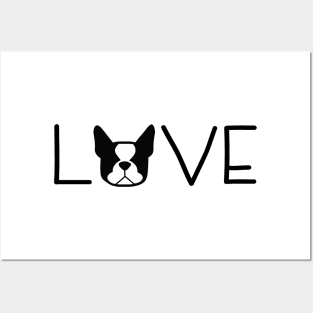 Boston Terrier LOVE - I love my Boston - Boston Terrier mom - Bostie Love Posters and Art